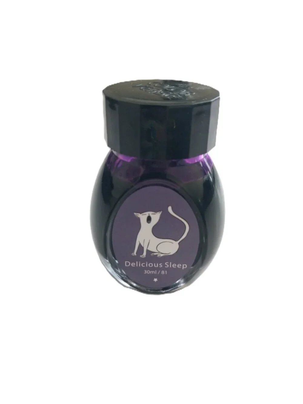 Colorverse Delicious Sleep Fountain Pen Ink Purple 30 Ml Glass Bottle Like New